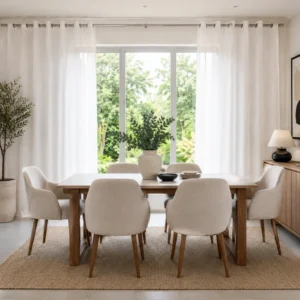 Sheer Eyelet Curtains