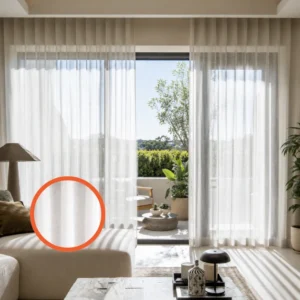 Wave Style Sheer Curtains