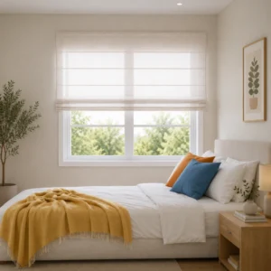Sheer Roman Blinds